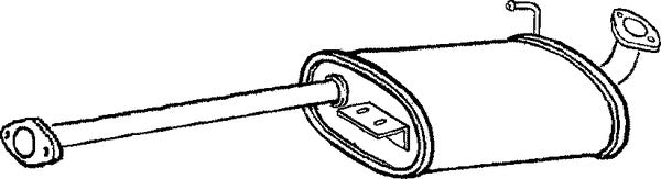 Klarius IZ32C - Box With Centre Pipe