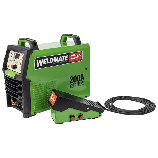 SIP WELDMATE® PRO 200A AC/DC TIG/ARC Welder with Pulse Package