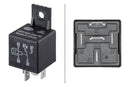 HELLA 4RD 933 713-501 Relay, main current - 12V - 5-pin connector