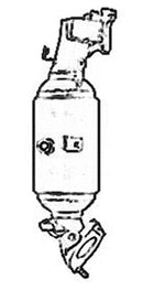 Klarius 324164 - Catalyst & Dpf Combined  - Fits Honda Civic 1.8