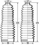 Borg & Beck Steering Gaiter Kit Part No -BSG3371