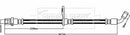 Borg & Beck Brake Hose Part No -BBH8060
