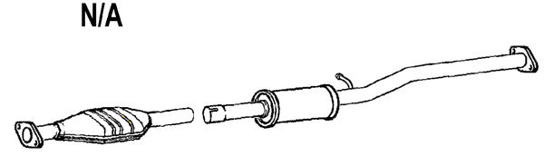 Klarius KA116V - Box With Centre Pipe