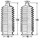 Borg & Beck Steering Gaiter Kit Part No -BSG3373