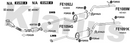Klarius FE1092J - Box With Centre Pipe  - Fits Ford Tourneo Connect 1.8TDCI