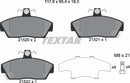 Textar Brake Pad Set - 2152001