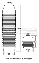 First Line Strut Protection Kit Part No -FPK7078