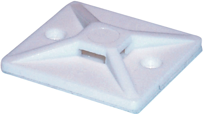 Cable Tie Bases - Plastic Self Adhesive  - 245196 x50