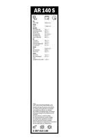 Bosch Rear Wiper Blade - 380mm - A383H