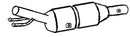 Klarius 391023 - Catalyst & Dpf Combined  - Fits Citroen Berlingo 1.6 HDi