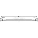 Borg & Beck Brake Hose Part No -BBH7893
