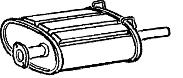 Klarius HA407B - Box With Tail Pipe