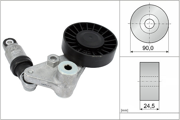 INA Tensioner Lever - V-Ribbed Belt - Part No - 534003310