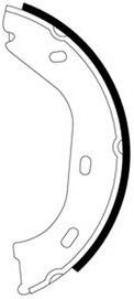 Mintex Brake Shoes fits -MercedesBenz MFR108 (also fits other vehicles)