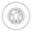 Borg & Beck Brake Disc Pair Part No -BBD4280