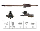 Kerr Nelson Exhaust Gas Temperature Sensor - KXT050