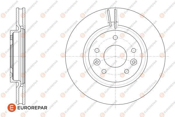 Eurorepar Brake Disc - 1622808580