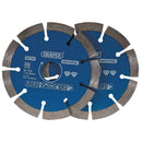 Draper 115mm Diamond Blade Twin Pack - 99794