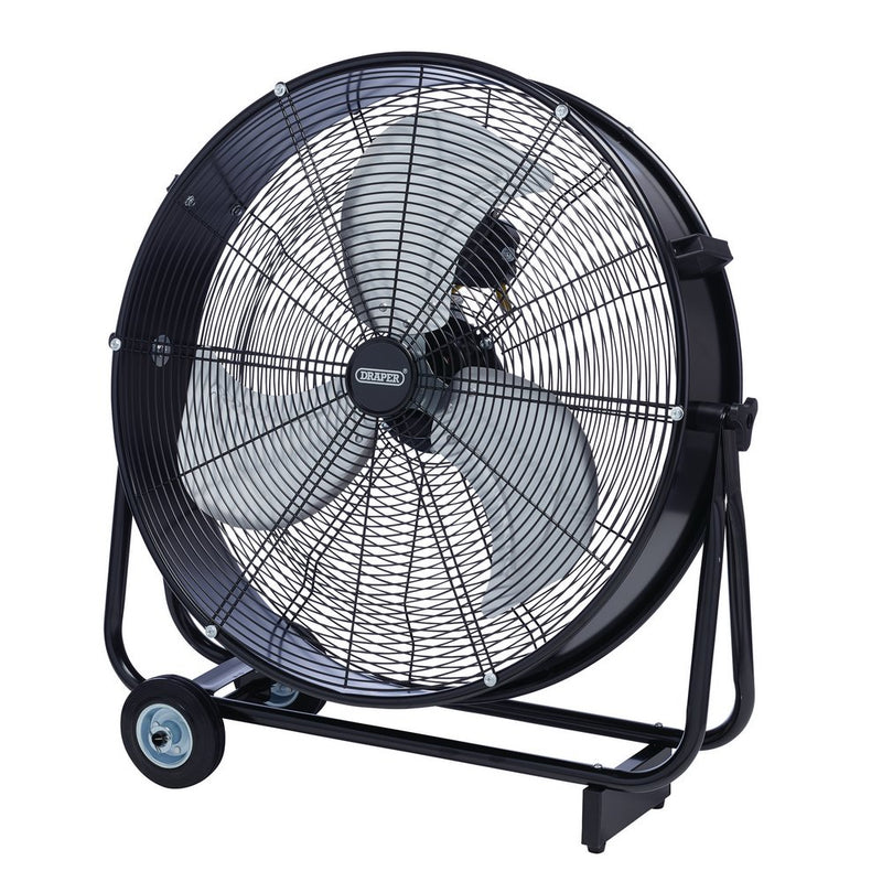 Draper 110V Drum Fan, 24"/610mm, 125W