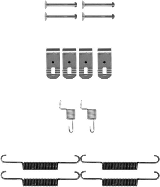 Textar Brake Shoe Fitting Kit - 97036700