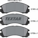 Citroën Mitsubishi, Brake Pad Set - Textar 21363012313101