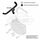 Borg & Beck Crankcase Vent Hose Part No -BTH1458
