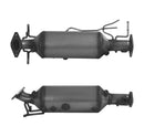BM Cats Approved Diesel Catalytic Converter & Silicon Carbide (SiC) DPF - BM11043HP with Fitting Kit - FK11043