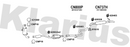 Klarius CN800P - Centre Pipe  - Fits Citroen C3 Aircross 1.6 BlueHDi