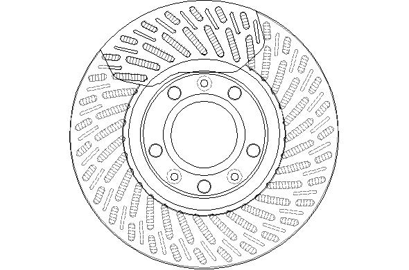 Disctech Brake Disc - Fits Citroën - ABD2603 - Front Axle