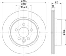 Mintex Brake Discs fits -MG Rover V275:5 MDC1683 (also fits other vehicles)