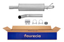 FAURECIA 8LD 366 029-371 Rear Muffler - Easy2Fit® Kit - fits FIAT 500
