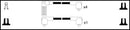 Lucas Ignition Lead Set - LUC4429