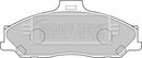 Borg & Beck Front Brake Pad Set -BBP1887