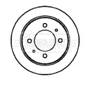 Borg & Beck Brake Disc (Pair)  - BBD4268