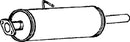 Klarius FE651C - Box With Centre Pipe  - Fits Ford Transit 2.5D