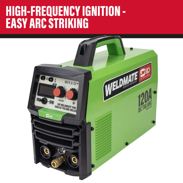 SIP WELDMATE® PRO 120A DC TIG/ARC Inverter Welder