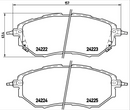 Brembo Brake Pad Set - P78017