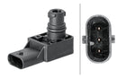 HELLA 6PP 358 152-121 Sensor, boost pressure - 4-pin connector - Bolted
