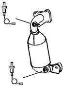 Klarius 323492 - Catalyst Type Approved Withpip  - Fits Citroen C1 1.2VTi