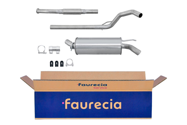 FAURECIA 8LD 366 034-801 Rear Muffler - Easy2Fit® Kit - fits RENAULT TWINGO I