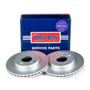 Borg & Beck Brake Disc Pair Part No -BBD4252