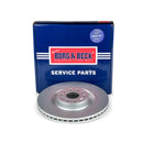 Borg & Beck Brake Disc Single Part No -BBD5755S