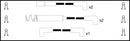 Lucas Ignition Lead Set - LUC7355