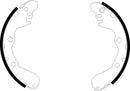 Mintex Brake Shoes fits -Hyundai Mitsubishi MFR510 (also fits other vehicles)