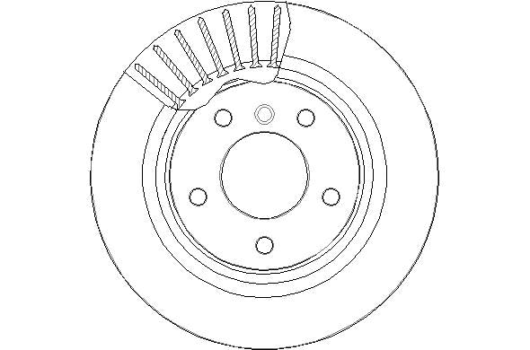 Disctech Brake Disc - Fits Bmw - ABD2363 - Rear Axle