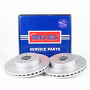 Borg & Beck Brake Disc Pair Part No -BBD4629