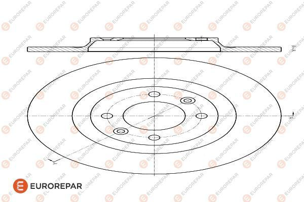 Eurorepar Brake Disc - 1618864880