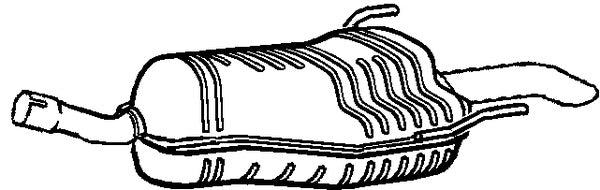 Klarius GM598X - Box With Tail Pipe