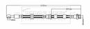 Borg & Beck Brake Hose Part No -BBH8755