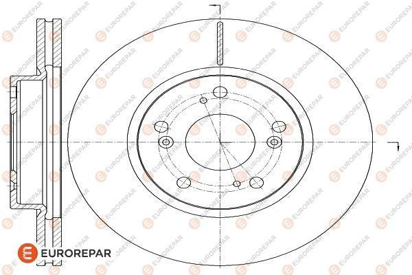 Eurorepar Brake Disc - 1622806780